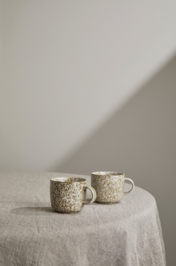 Logo trade promotional gifts picture of: VINGA Nuvem stoneware mug, 2 pcs set