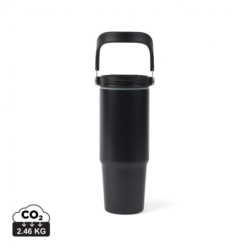 Logo trade promotional merchandise image of: VINGA Eos trek RCS recycled SS 880 ML thermos bottle