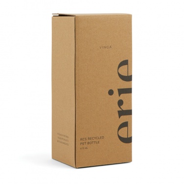 Logo trade promotional merchandise image of: VINGA Erie RCS recycled pet bottle 575 ML