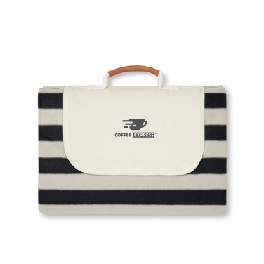 Logo trade business gift photo of: VINGA Alba GRS RPET picnic blanket large