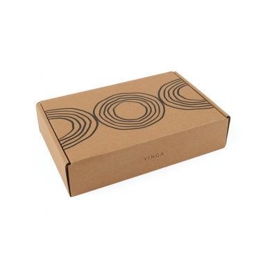 Logo trade promotional giveaways image of: VINGA Minton RCS recycled polyester heat pillow