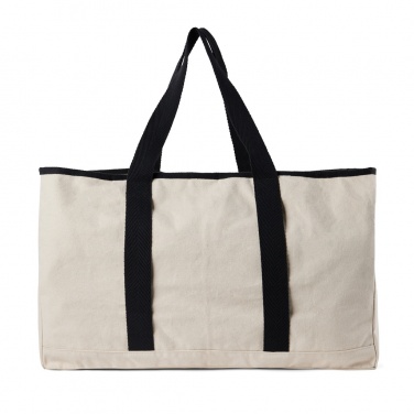 Logo trade business gift photo of: VINGA Volonne AWARE™ recycled canvas beach bag