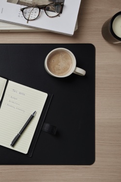 Logo trade promotional giveaways image of: VINGA Timo PU RCS RPET notebook