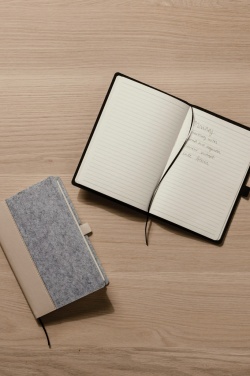 Logotrade promotional items photo of: VINGA Albon GRS recycled felt notebook
