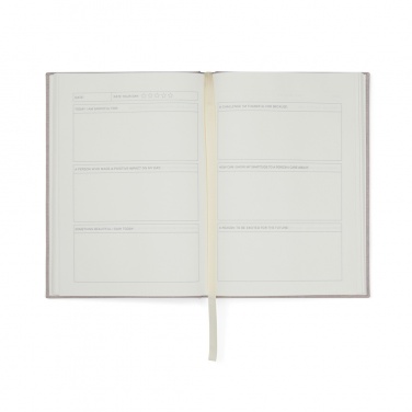 Logo trade corporate gift photo of: VINGA Thankfulness GRS recycled paper journal