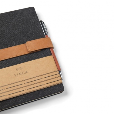 Logotrade promotional giveaways photo of: VINGA Bosler RCS recycled paper notebook