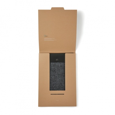 Logo trade promotional items picture of: VINGA Albon GRS recycled felt 17" laptop sleeve