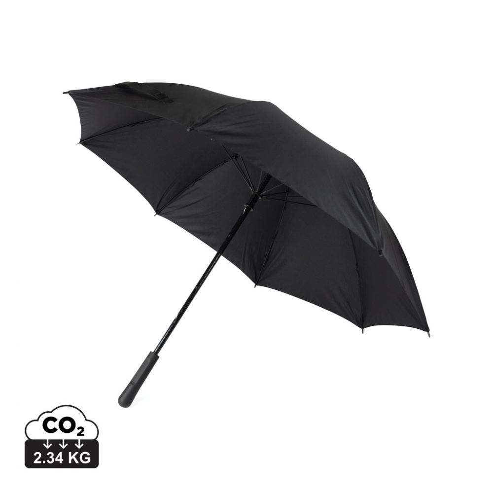 Logo trade promotional merchandise picture of: VINGA Baltimore AWARE™ RPET 23" umbrella