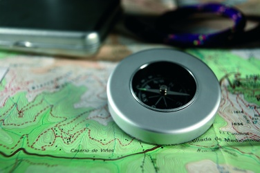 Logotrade promotional item picture of: Target nautical compass