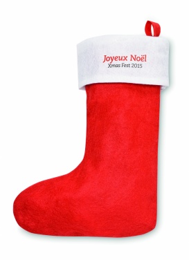 Logo trade promotional giveaways picture of: Christmas boot