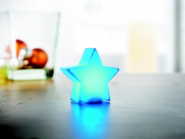 Logo trade promotional giveaways picture of: Star colour changing light