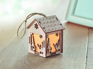 Logotrade corporate gifts photo of: MDF house with light