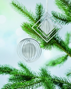 Logo trade business gifts image of: Circle decoration with ribbon