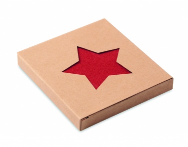 Logotrade business gift image of: RPET 4 felt coaster set