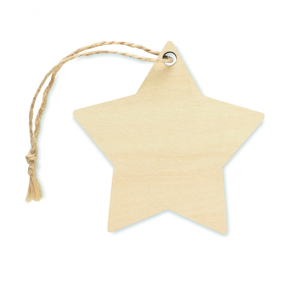 Logotrade promotional products photo of: Christmas ornament star