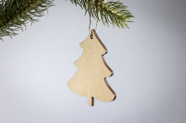 Logo trade promotional merchandise photo of: Christmas ornament tree