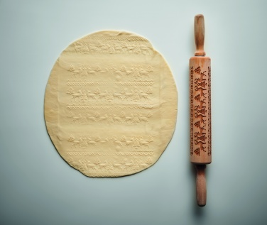 Logo trade promotional products image of: Christmas pastry wooden rolling
