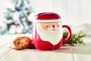 Logotrade corporate gifts photo of: Ceramic mug with lid 370 ml