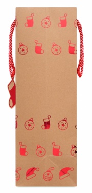 Logotrade promotional giveaway image of: Gift paper bag with pattern