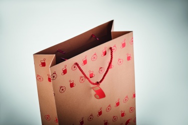 Logotrade corporate gift picture of: Gift paper bag with pattern