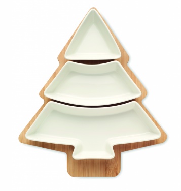Logo trade corporate gifts picture of: Christmas tree serving tray