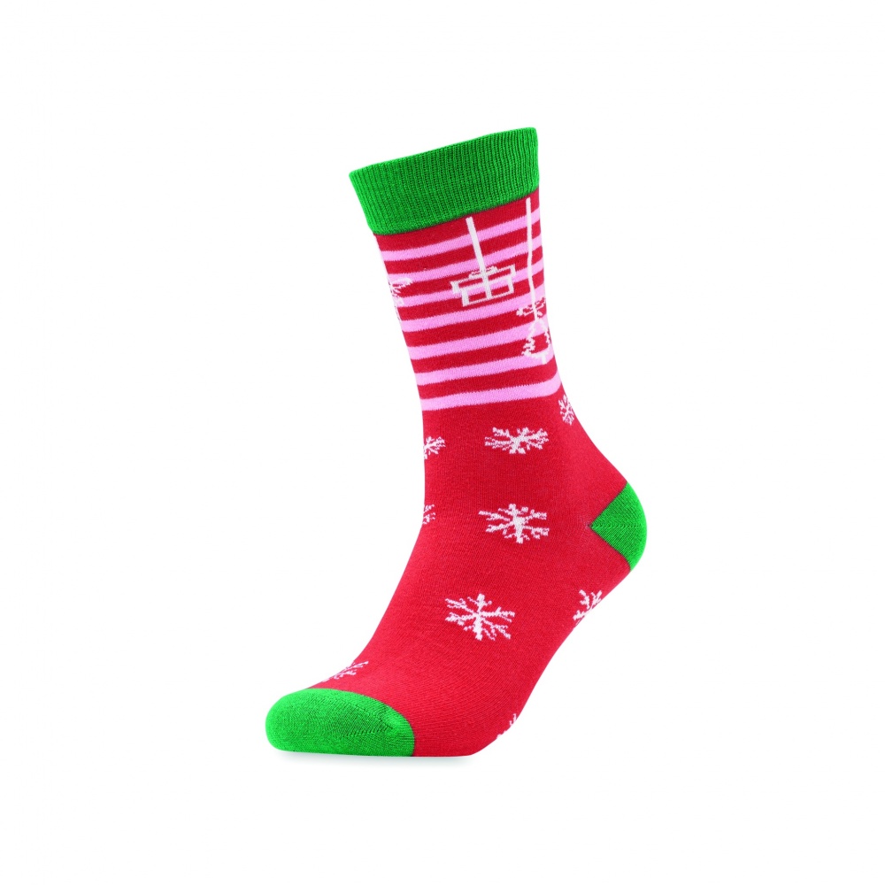Logo trade advertising product photo of: Pair of Christmas socks M