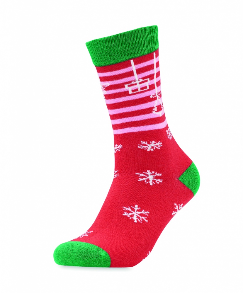 Logo trade promotional items picture of: Pair of Christmas socks L