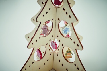 Logotrade promotional merchandise photo of: Wooden Xmas tree decoration