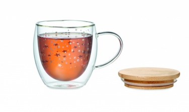 Logotrade promotional product image of: Double wall borosilicate mug