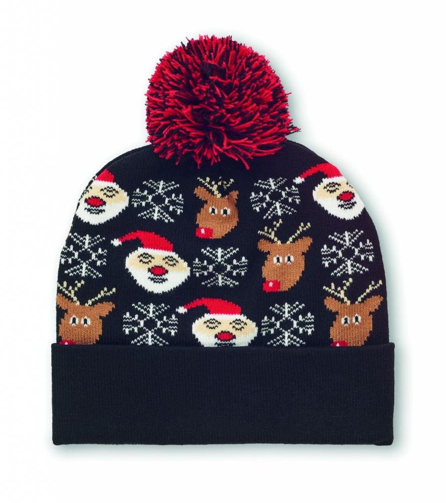 Logotrade promotional giveaways photo of: Christmas knitted beanie