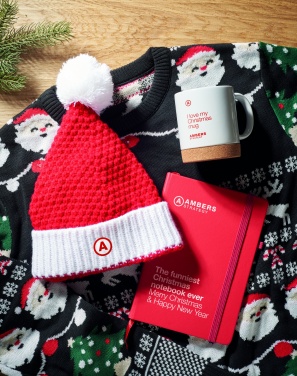 Logotrade corporate gift image of: Christmas knitted beanie