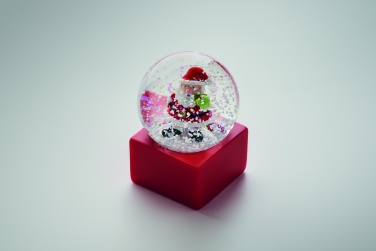 Logotrade promotional gift image of: Small snow ball glass ornament