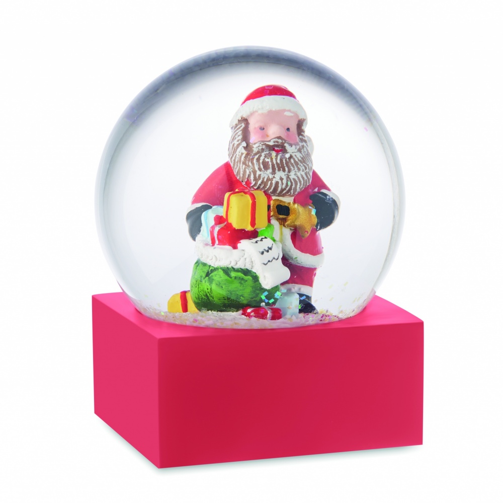 Logotrade advertising product image of: Snow ball glass ornament