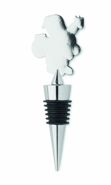 Logo trade promotional gifts image of: Bottle stopper Christmas motif