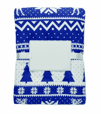 Logo trade promotional items picture of: RPET fleece blanket 190 gr/m²