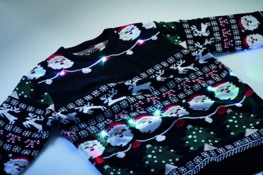 Logotrade promotional item picture of: Christmas LED sweater L/XL