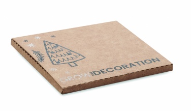 Logo trade business gift photo of: Wooden tree shape hanger