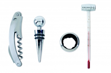 Logotrade promotional product image of: Classic wine set in wooden box