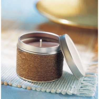 Logo trade promotional giveaways image of: Fragrance candle