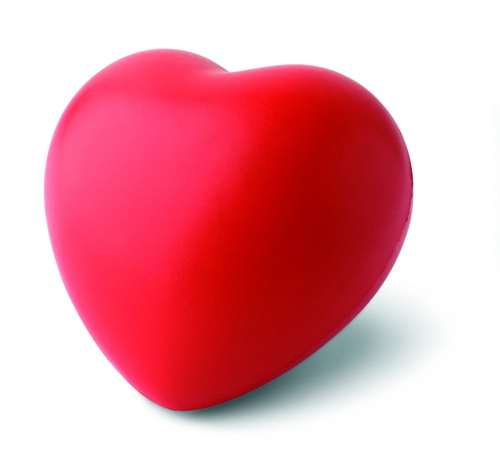 Logo trade promotional products picture of: Anti-stress heart PU material