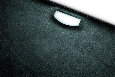 Logo trade advertising product photo of: PU portfolio w/ 20 pages bloc