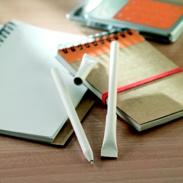 Logo trade promotional gifts picture of: Recycled paper ball pen