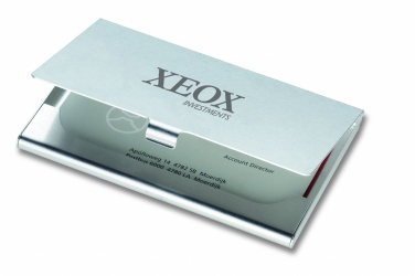 Logo trade corporate gifts picture of: Aluminium business card holder