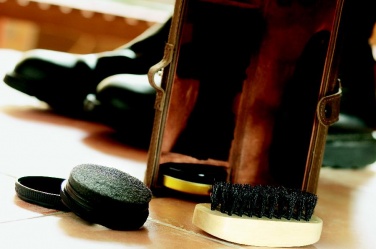 Logo trade promotional merchandise picture of: Shoe polish kit