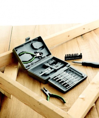 Logotrade promotional gift image of: Foldable 25 piece tool set