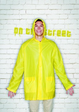 Logotrade advertising products photo of: PVC raincoat with hood