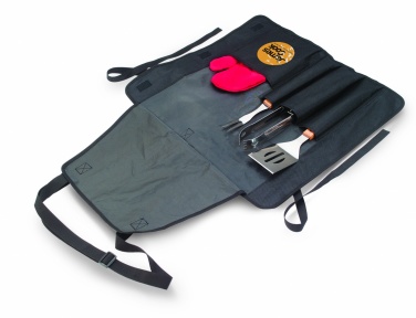Logotrade promotional products photo of: BBQ apron with BBQ tools