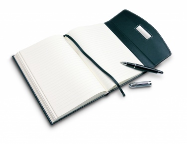 Logo trade corporate gift photo of: A5 notebook portfolio with pen