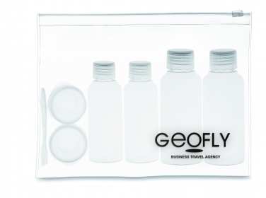 Logo trade advertising products picture of: Travelling pouch with bottles