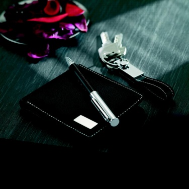 Logo trade promotional giveaways image of: Ball pen key ring and wallet Lappeenranta